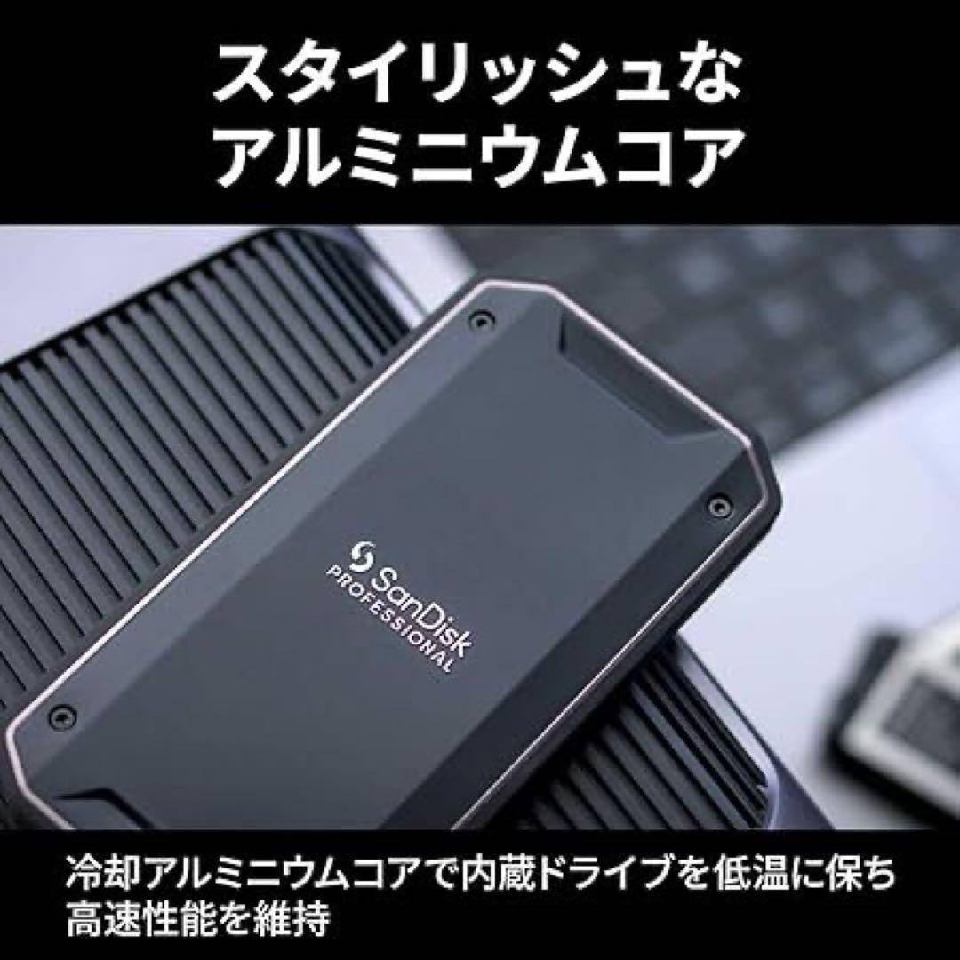 外付けハードディスク・ドライブ SanDisk Professional PRO-G40 SSD - 4 TB