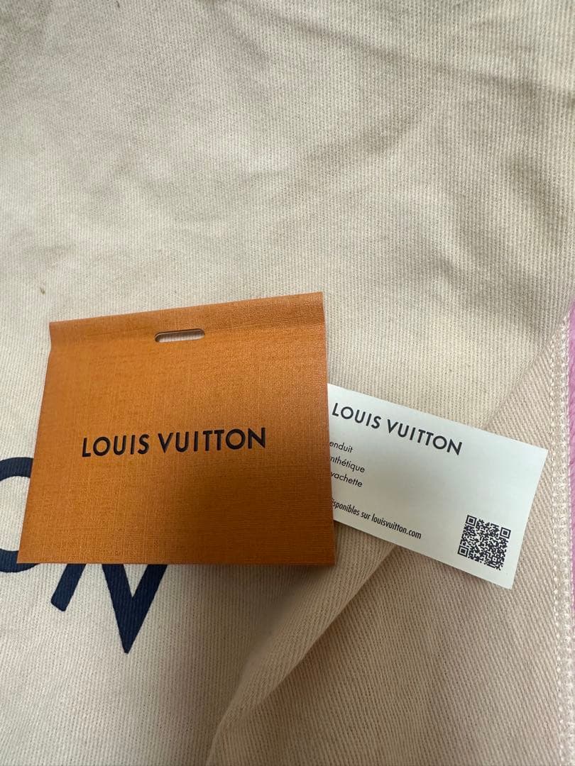 Louis Vuitton ハンドバッグ ネイビー/レッド