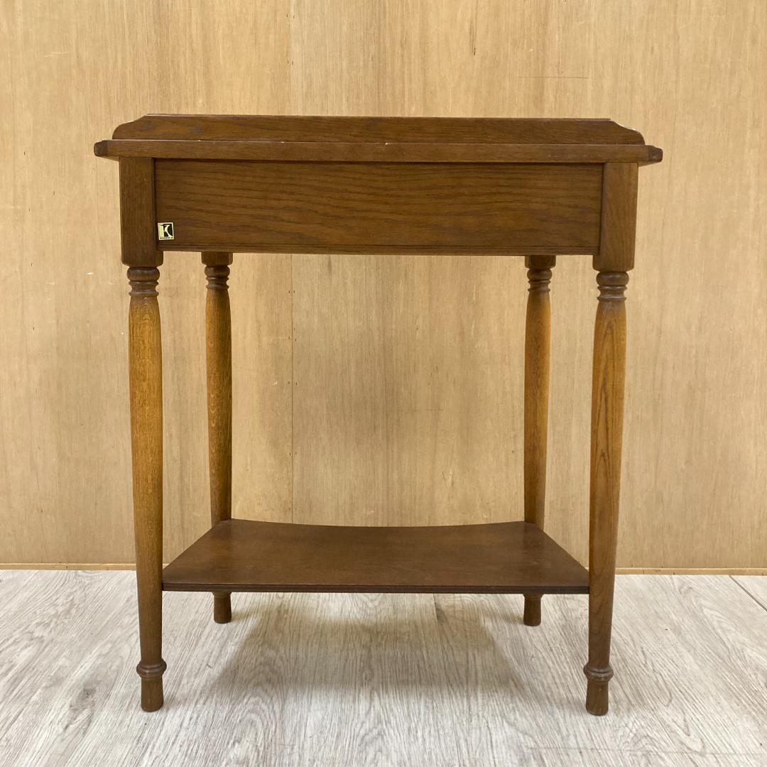 【飛騨産業】キツツキ　コンソールテーブル　サイドテーブル　花台　サイドボード