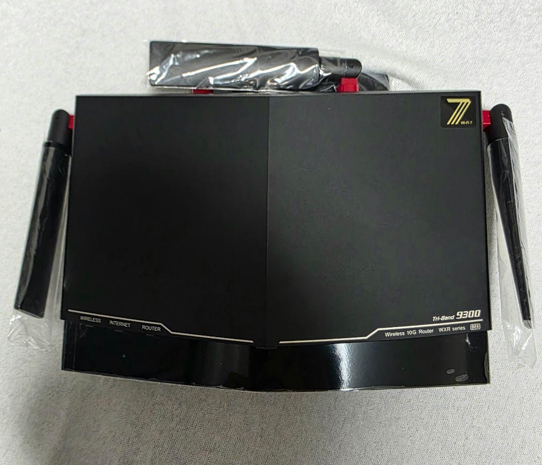 BUFFALO Wi-Fi 7対応ルーター WXR9300BE6P/N