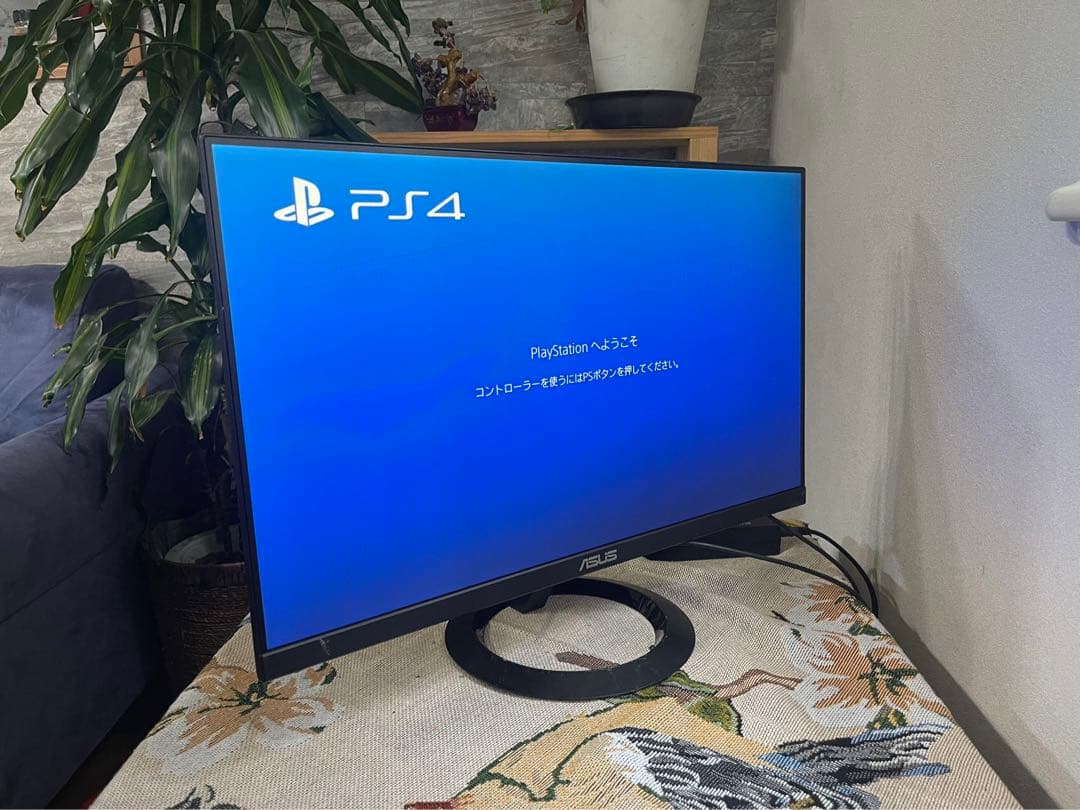 ASUS 24型PCモニターPS4 対応 HDMI対応　ゲーミング スピーカー