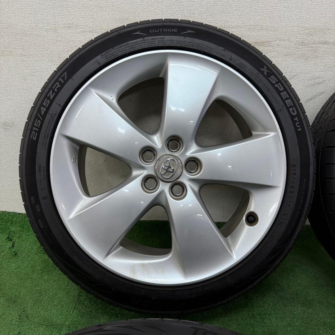 トヨタ プリウス30 純正 17インチ ホイール/タイヤ プリウス50