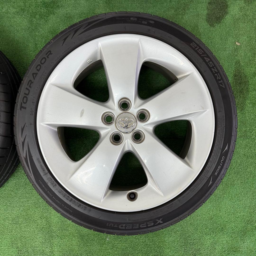 トヨタ プリウス30 純正 17インチ ホイール/タイヤ プリウス50