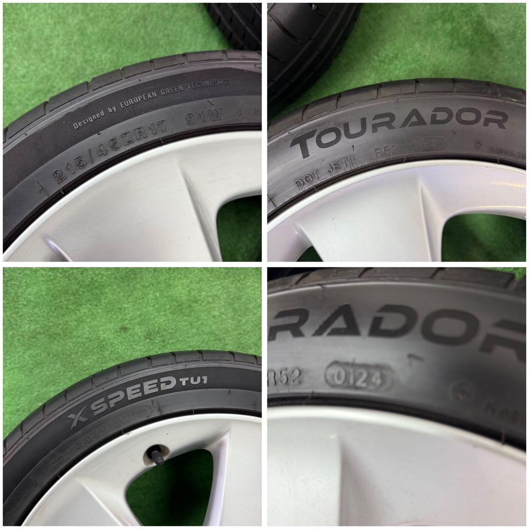 トヨタ プリウス30 純正 17インチ ホイール/タイヤ プリウス50