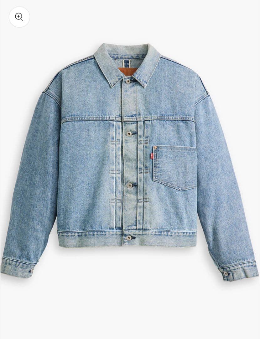 levi's × beams super wide denim jacket
