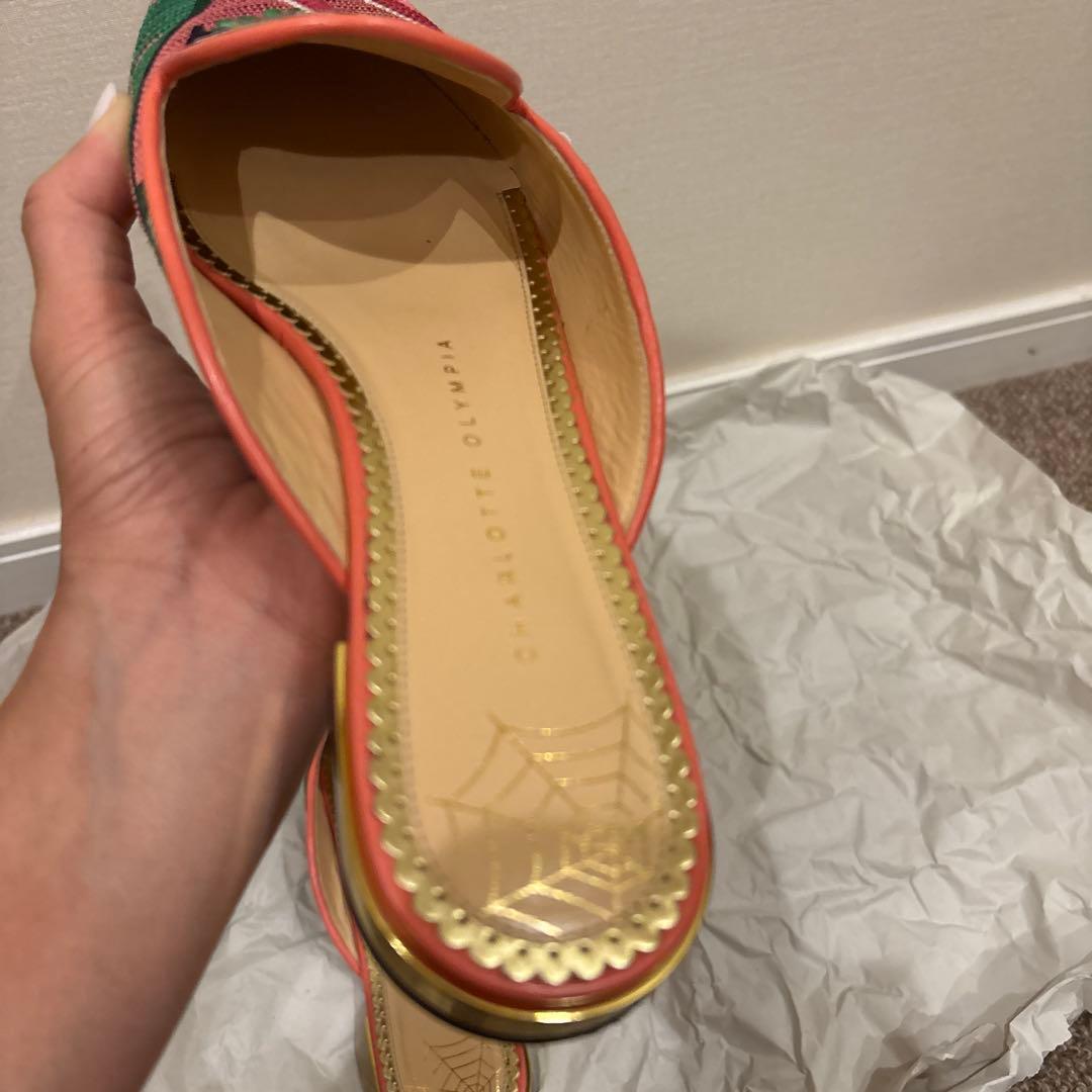 CHARLOTTE OLYMPIAシャルロットオリンピア ミュールサンダル 美品