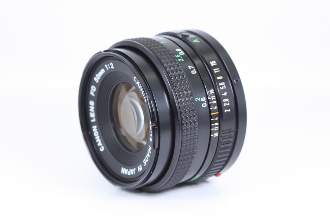 CANON NEW FD 50mm F2 外観 光学とに綺麗#198