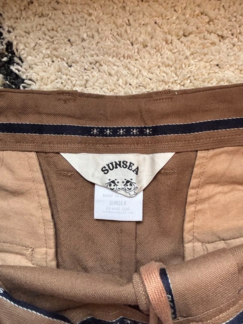 は*る様 SUNSEA 19AW N.MBRUSHED TEKETEKEPANT