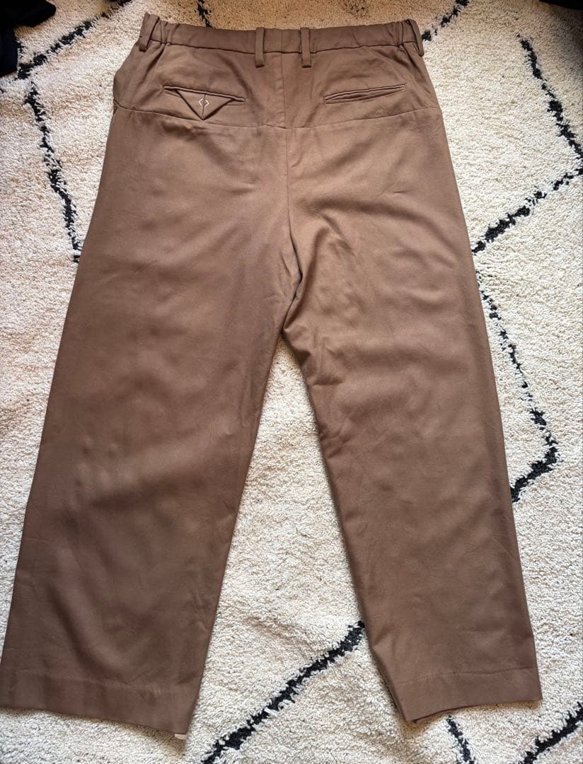 は*る様 SUNSEA 19AW N.MBRUSHED TEKETEKEPANT