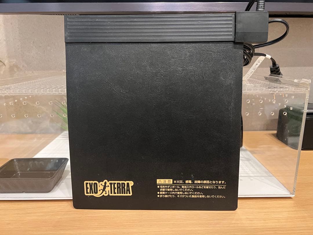 爬虫類飼育セット　2セット　ヒーター付き