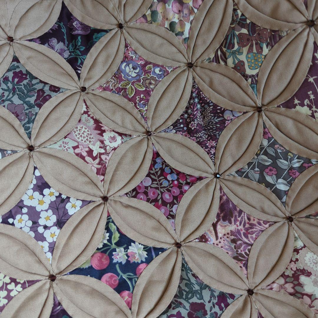 ✿リバティ✕パッチワーク✿　アッコちゃん様 ご注文品　カシス＆グレー