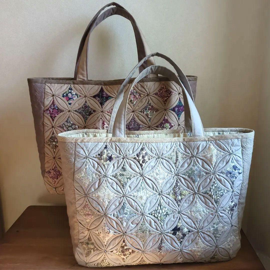 ✿リバティ✕パッチワーク✿　アッコちゃん様 ご注文品　カシス＆グレー