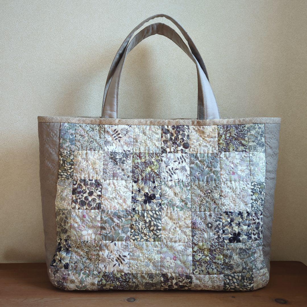 ✿リバティ✕パッチワーク✿　アッコちゃん様 ご注文品　カシス＆グレー