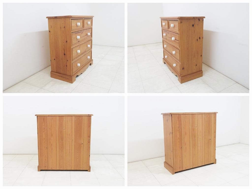 THE PENNY WISE ペニーワイズ パイン無垢材 チェスト カントリー