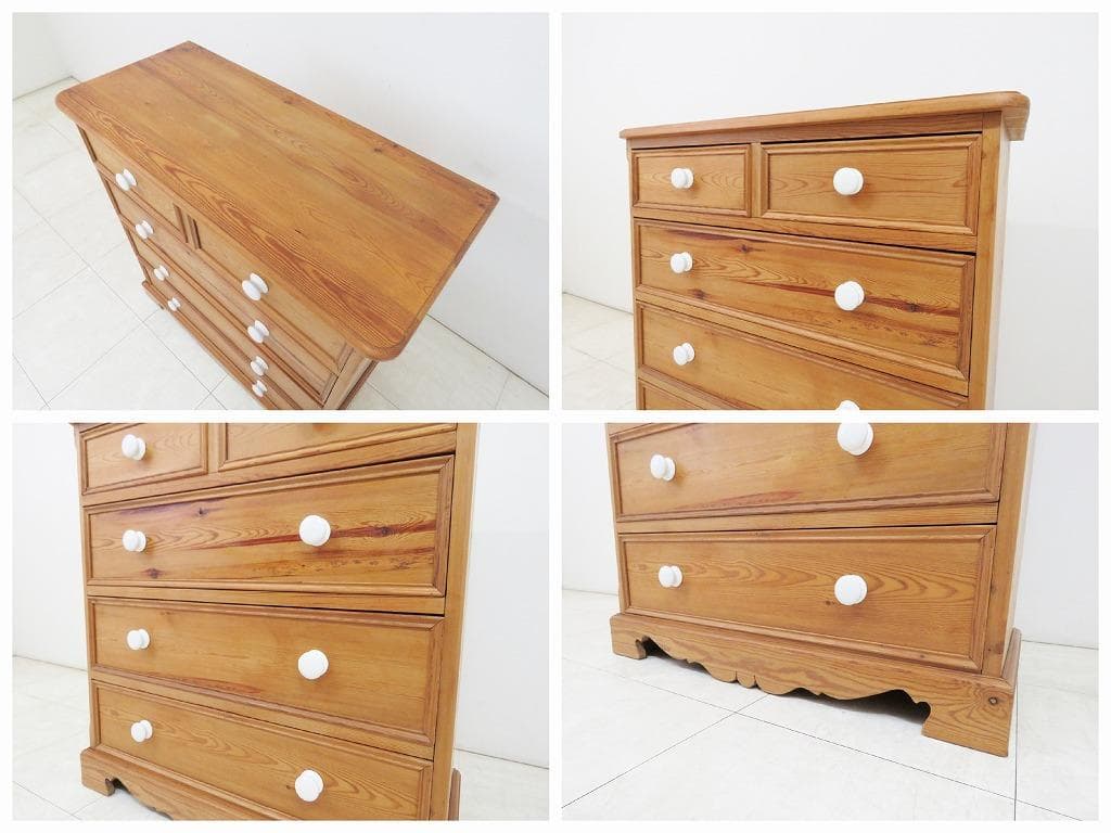 THE PENNY WISE ペニーワイズ パイン無垢材 チェスト カントリー