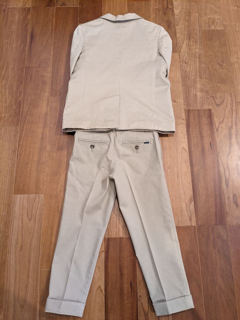 ラルフローレン 4点セット ベージュ スーツ セットアップ 120 入学 卒園