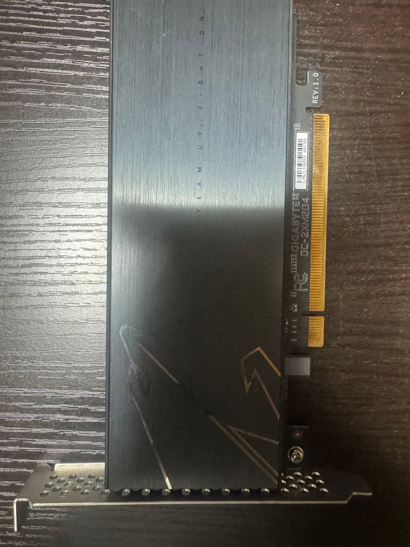 ASUS AORUS SSD拡張