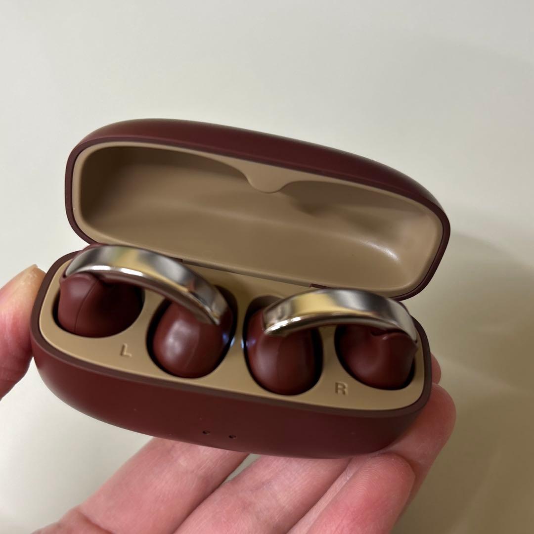 Victor HA-NP1T-T マルーン　イヤーカフ型　イヤホン