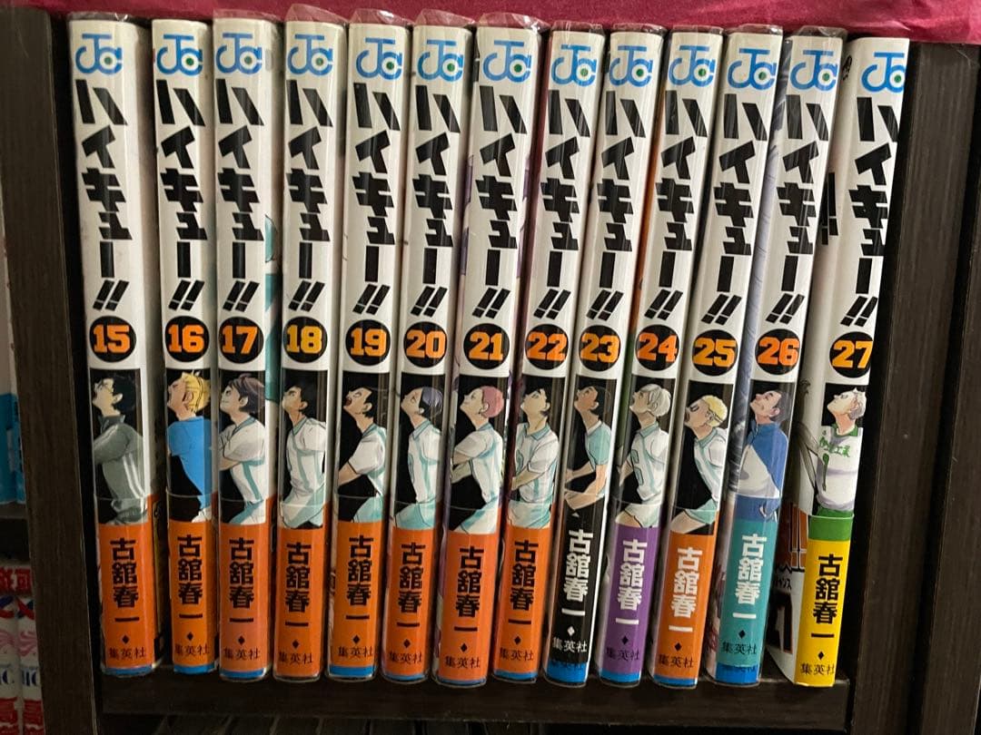 ハイキュー　漫画　1〜34巻(※28巻なし)、37巻