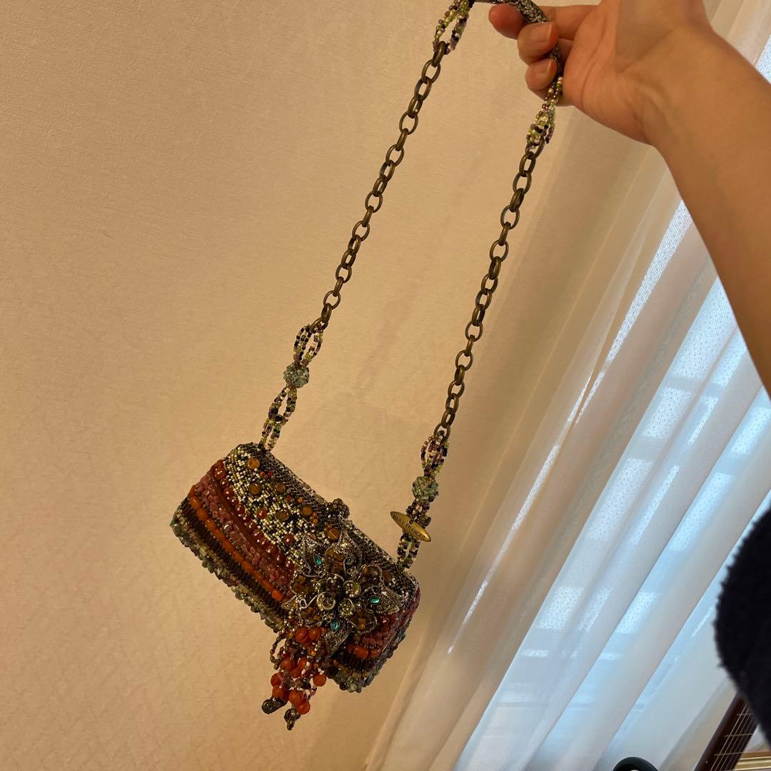 MARYFRANCES メリーフランシス ビーズ　ショルダーバッグ パーティー