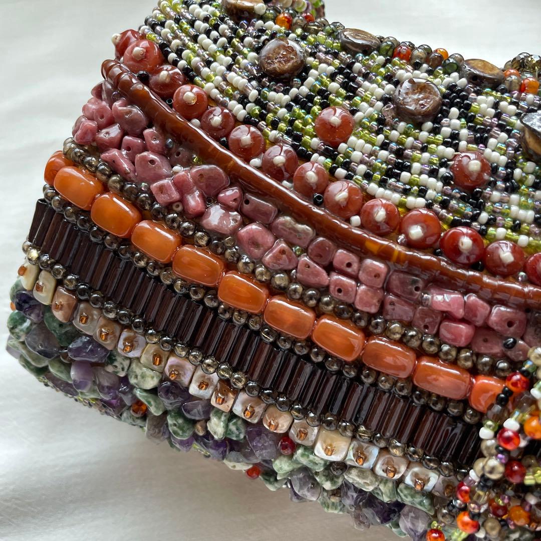 MARYFRANCES メリーフランシス ビーズ　ショルダーバッグ パーティー