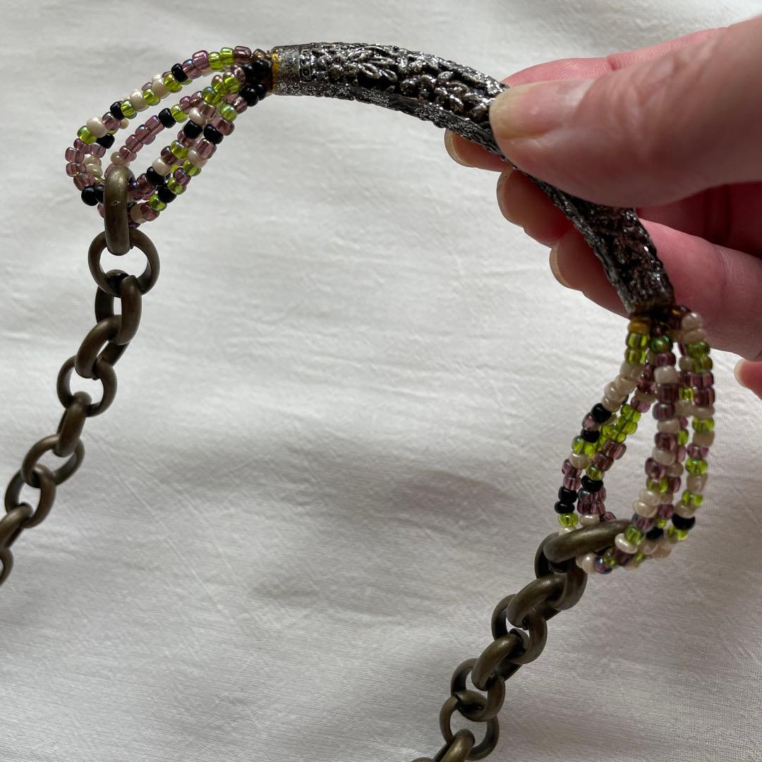 MARYFRANCES メリーフランシス ビーズ　ショルダーバッグ パーティー