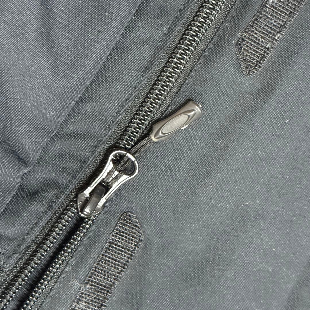 Oakley フード付きジャケット 黒/グレー スキーウェア ジャケット 冬