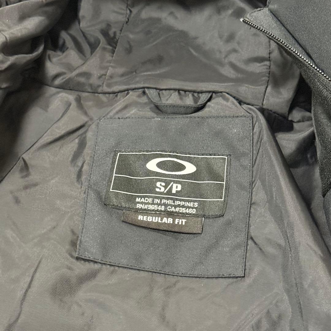 Oakley フード付きジャケット 黒/グレー スキーウェア ジャケット 冬