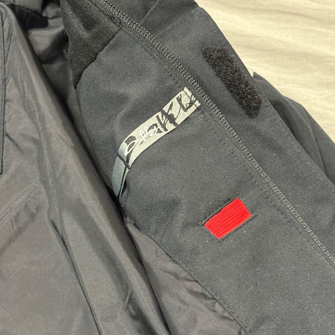 Oakley フード付きジャケット 黒/グレー スキーウェア ジャケット 冬