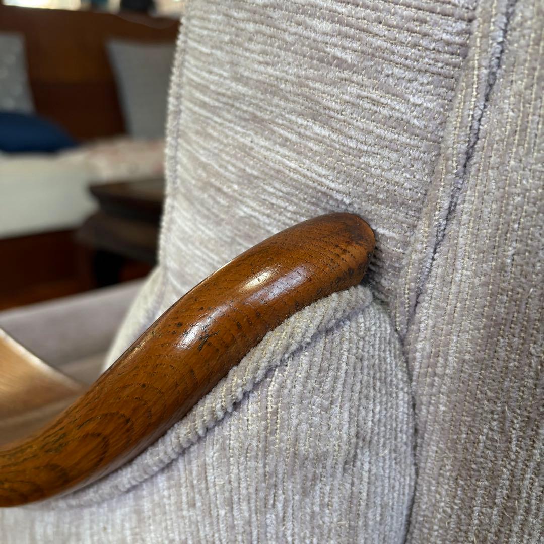 【送料無料】karimoku カリモク ソファ 3人掛け ビンテージ