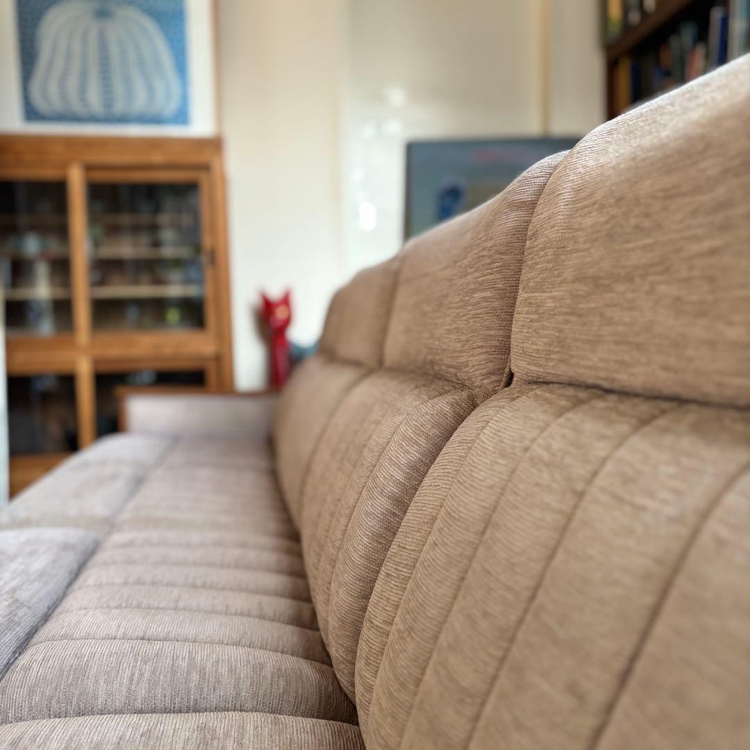 【送料無料】karimoku カリモク ソファ 3人掛け ビンテージ