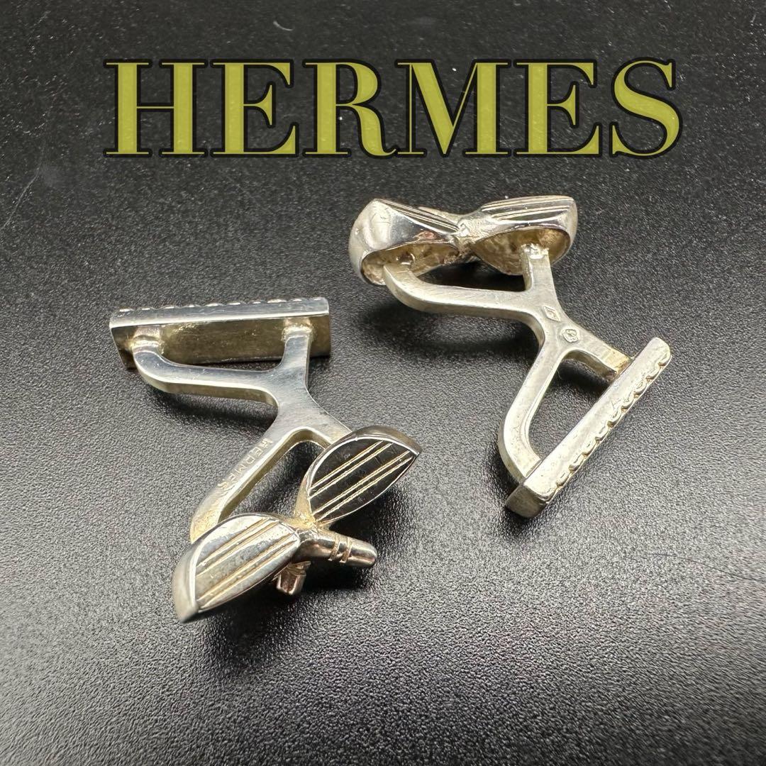 極美品✨ヴィンテージエルメス　HERMES ゴルフ　ゴルフクラブ　カフス　082