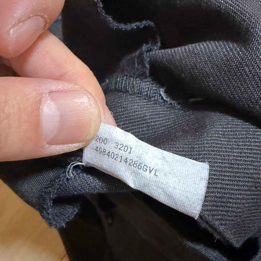 70s 80s Lee ワークパンツ 黒 コットン USA製 フリスコ