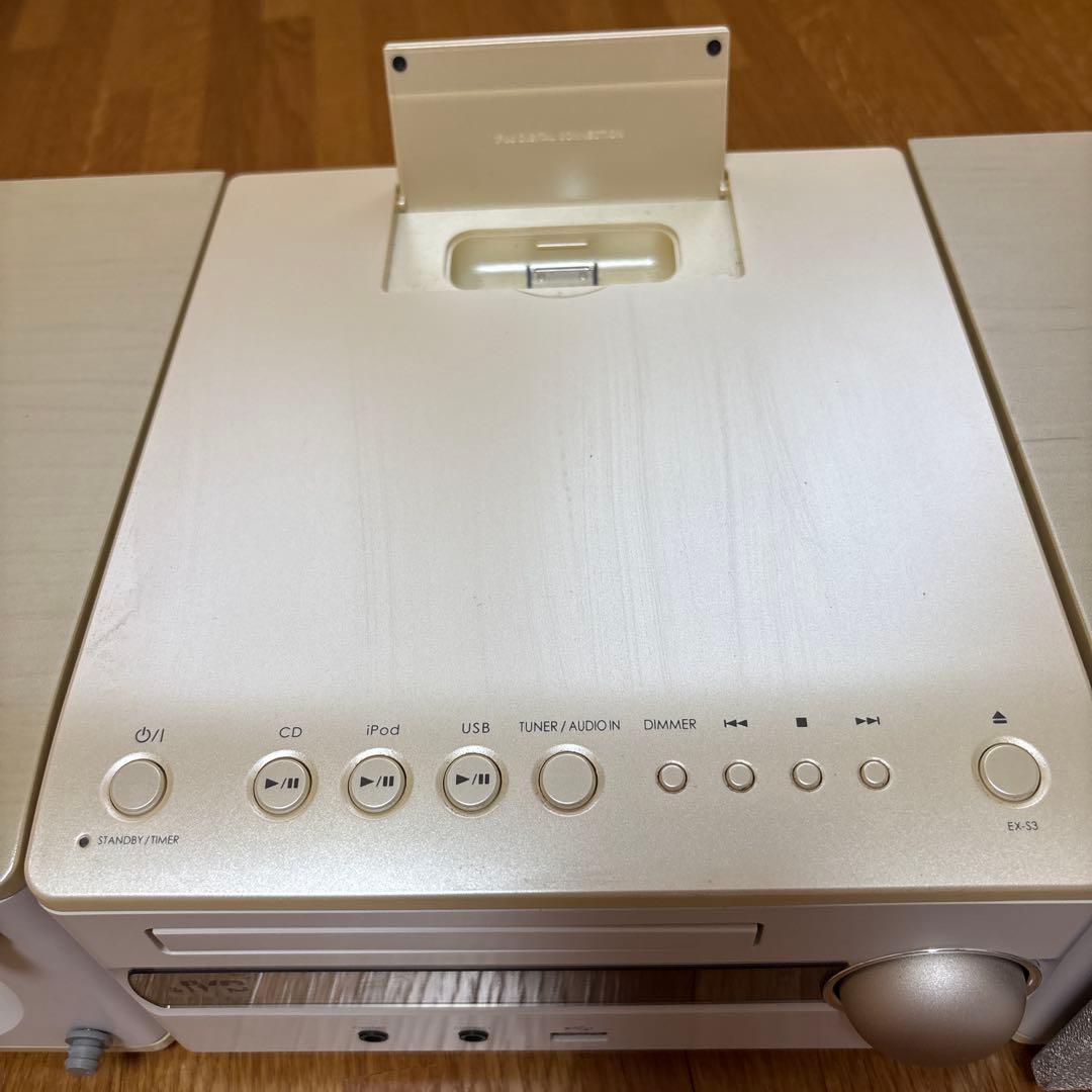 Victor・JVC EX-S3-C コンポ　ベージュ