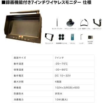 れ*ん様 クレーン用2.4Gワイヤレス吊り荷カメラ一式セット