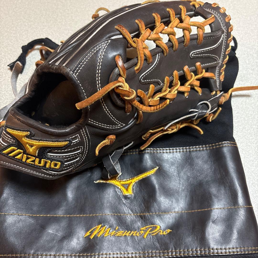 (デグロム)ミズノプロ (Mizuno Pro) 硬式用グローブ 外野手用