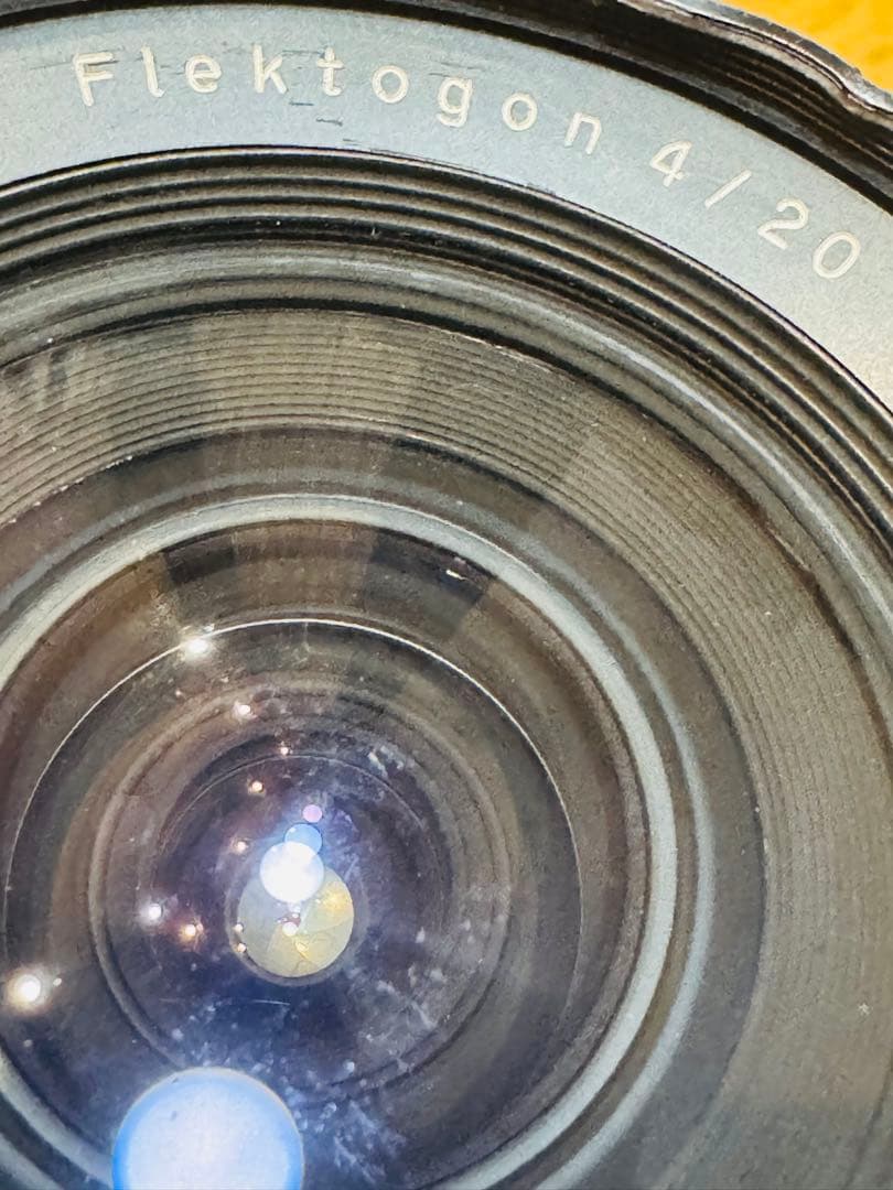 レンズ(単焦点) Zeiss Flektogon 20mm f4+Pancolar 50mm f2
