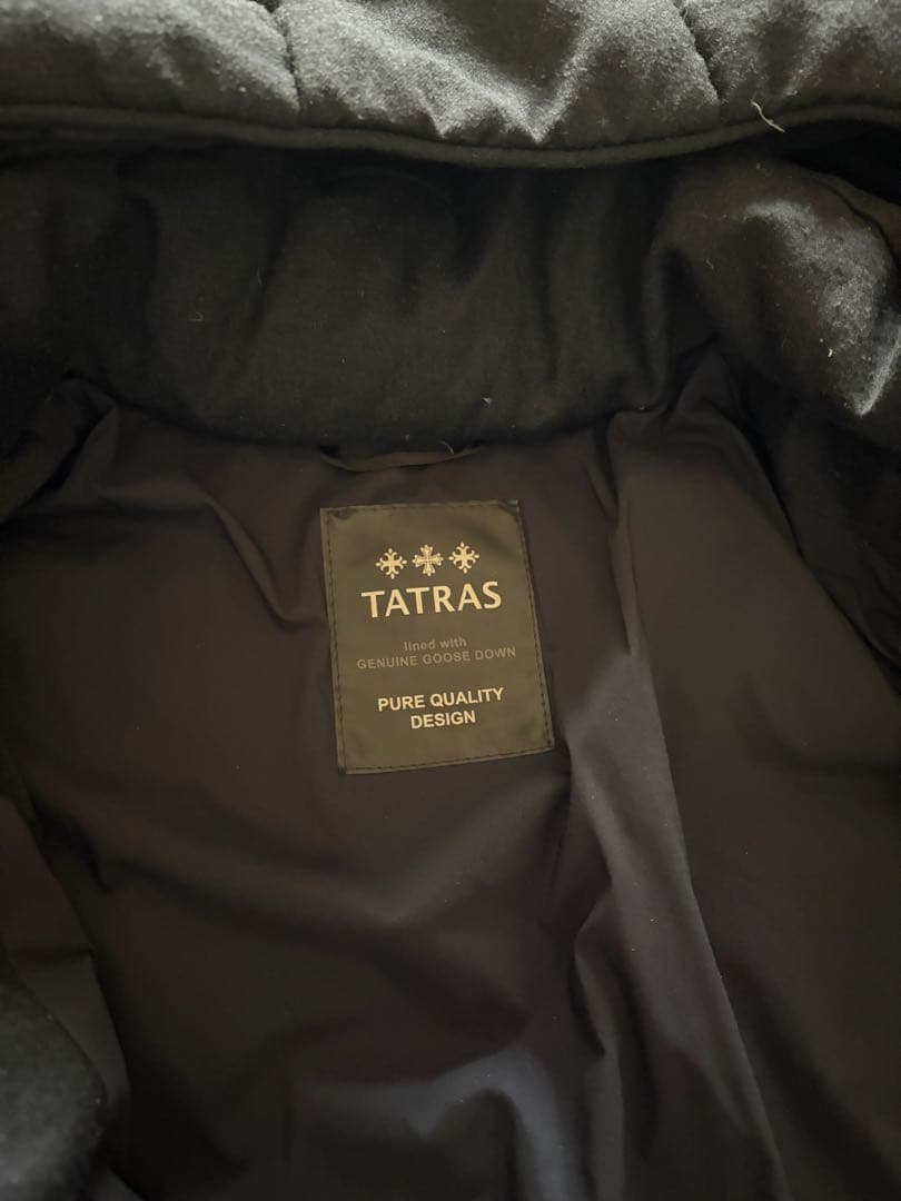 タトラス ダウンジャケット ネイビー サイズ04