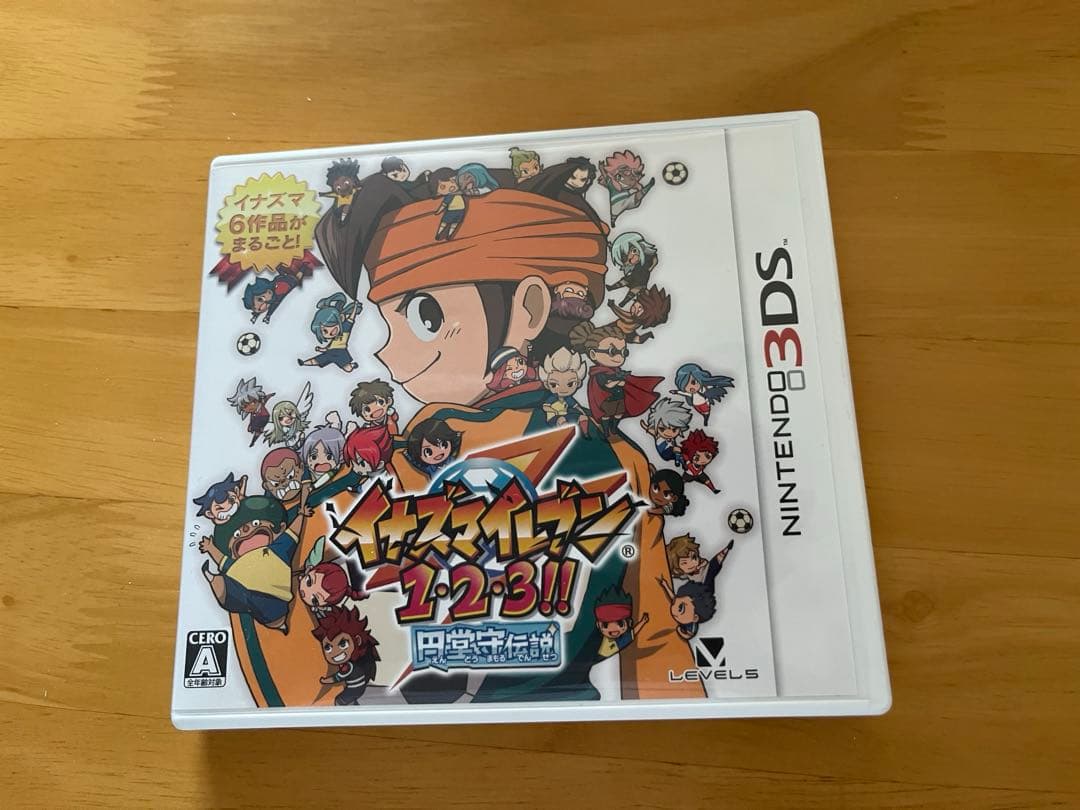 イナズマイレブン1・2・3!! 円堂守伝説 　美品