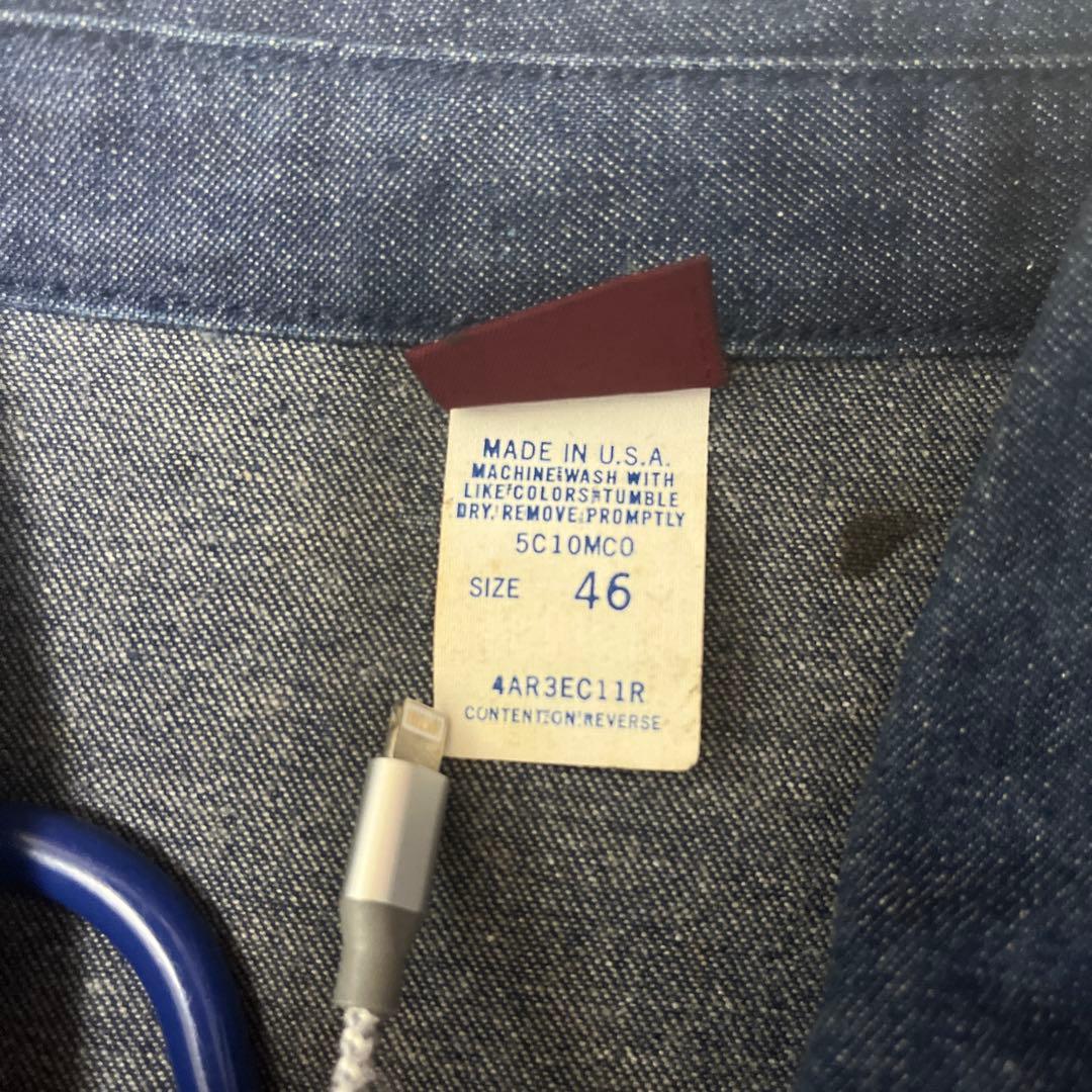 ク*ん様 BIG BEN カバーオール SIZE46 【80s】【USA製】