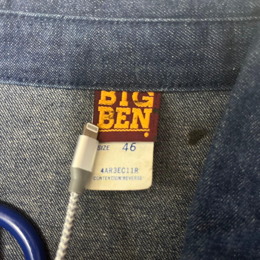 ク*ん様 BIG BEN カバーオール SIZE46 【80s】【USA製】