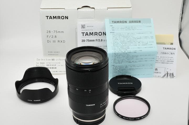 50190 TAMRON タムロン 28-75mm F2.8 DI III