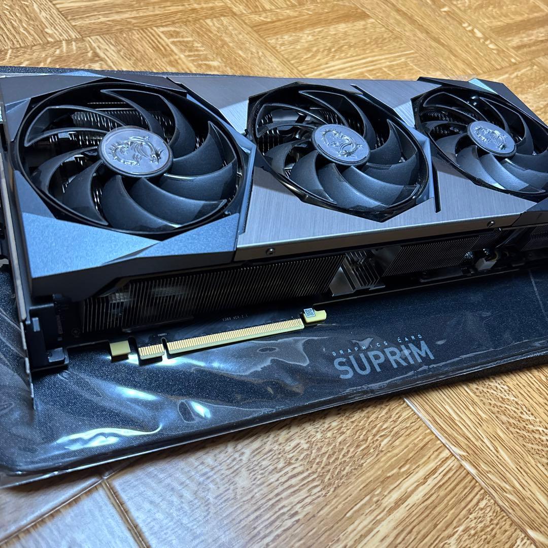 MSI GeForce RTX 3080 Ti SUPRIM X 本体
