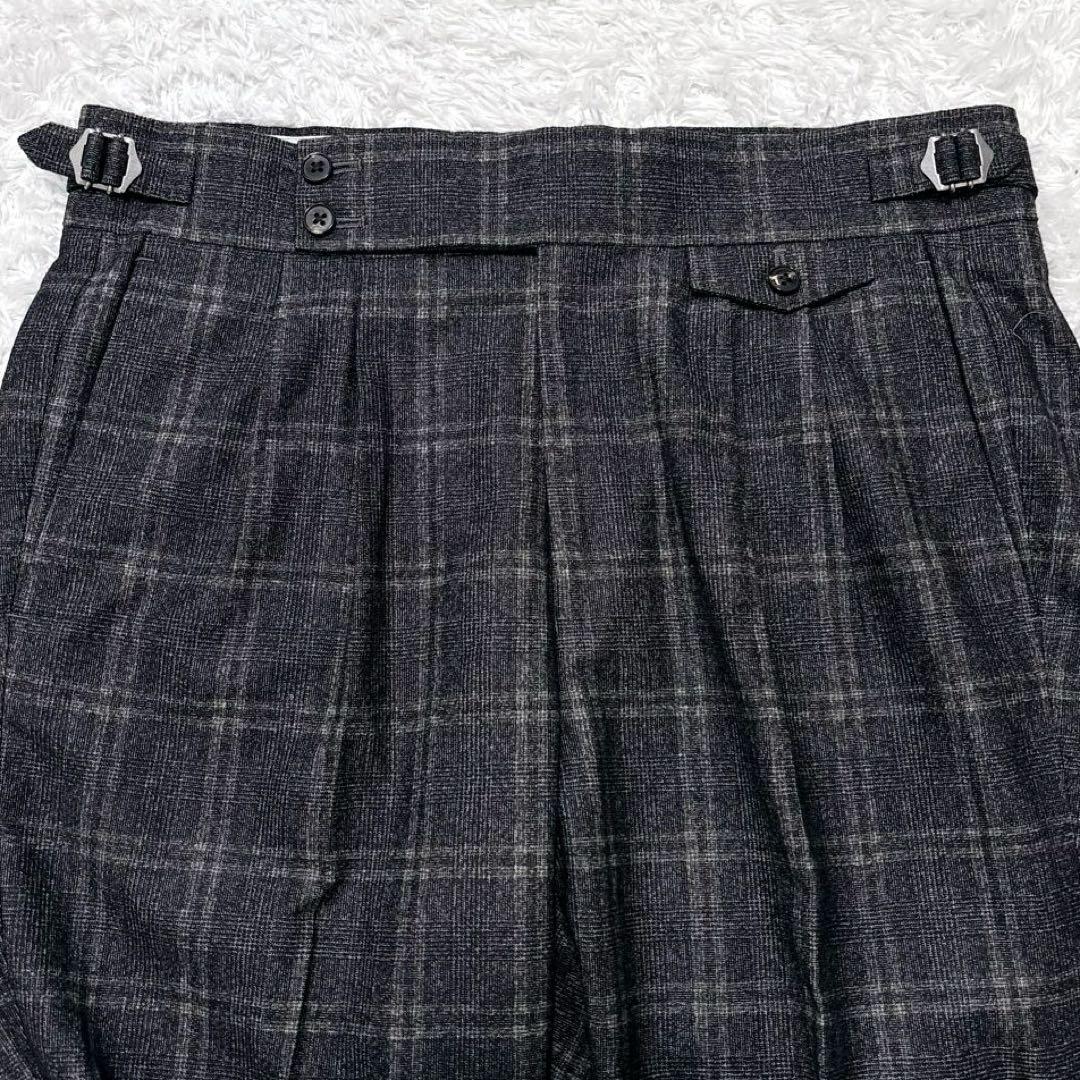 美品✨ユニバーサルランゲージ カノニコ グルカパンツ スラックス チェック L
