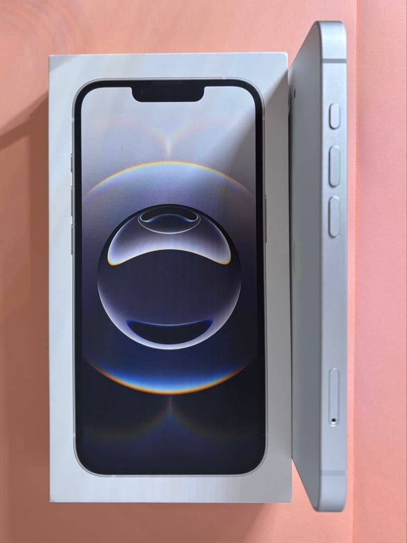 ア*)様 ※中古※ iPhone16e 128GB ホワイト本体　新品同様