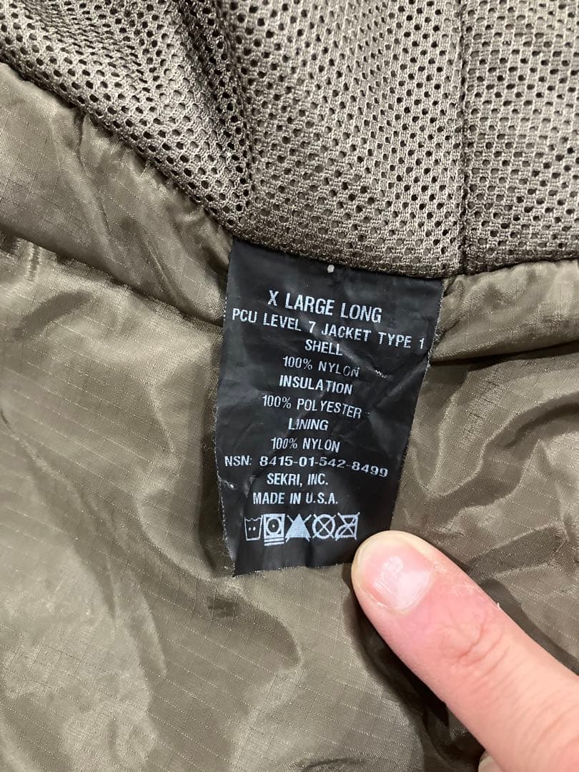 LEVEL7 type1 JACKET モンスターパーカー XL LONG