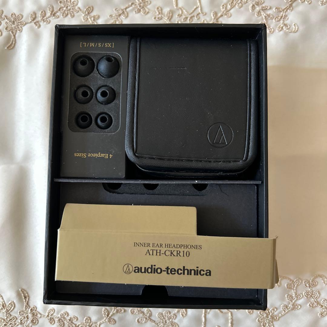 Audio-Technica CKR10 イヤフォン 箱説明書 あり　音だしOK