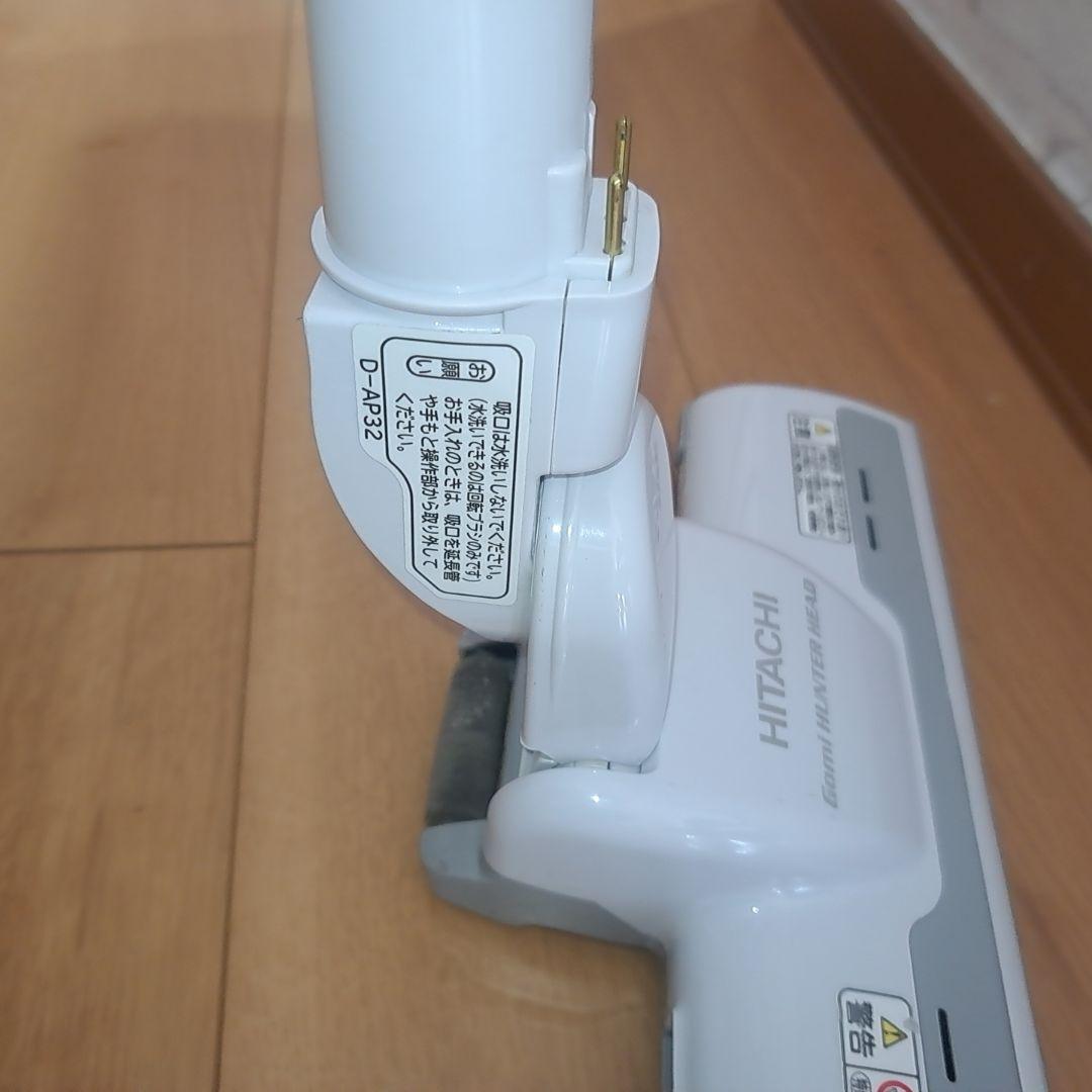 中古　白　D-AP32 日立掃除機　多機種対応　ヘッド　回転ブラシ　ホワイト