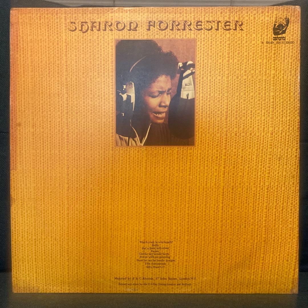 オリジナル1stプレス！ラヴァーズ名盤　Sharon Forrester LP