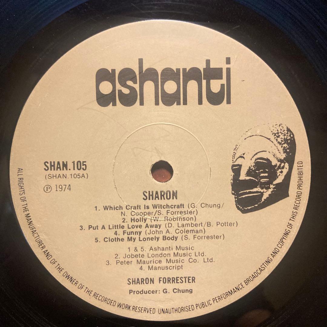 オリジナル1stプレス！ラヴァーズ名盤　Sharon Forrester LP